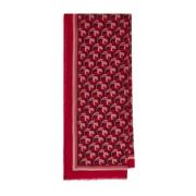 70X180 Collection Prints Sjaal Maliparmi , Red , Dames