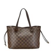 Pre-owned Canvas louis-vuitton-bags Louis Vuitton Vintage , Brown , Da...