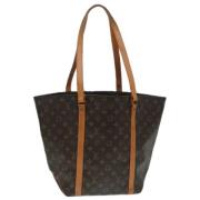 Pre-owned Canvas totes Louis Vuitton Vintage , Brown , Dames