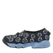 Pre-owned Mesh sneakers Dior Vintage , Blue , Dames