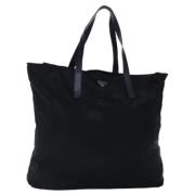 Pre-owned Nylon prada-bags Prada Vintage , Black , Dames