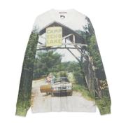 Natuurlijke Print Camp Echo Lake Trui President's , Multicolor , Heren