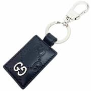 Pre-owned Leather key-holders Gucci Vintage , Black , Dames