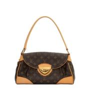 Pre-owned Canvas louis-vuitton-bags Louis Vuitton Vintage , Brown , Da...