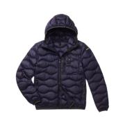 Korte Navy Blauwe Donsjas Blauer , Blue , Heren