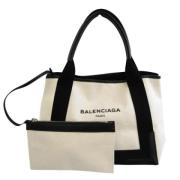 Pre-owned Canvas balenciaga-bags Balenciaga Vintage , Beige , Dames