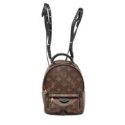 Pre-owned Leather backpacks Louis Vuitton Vintage , Brown , Dames