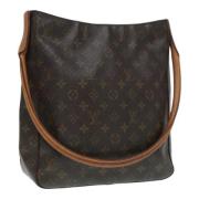 Pre-owned Canvas louis-vuitton-bags Louis Vuitton Vintage , Brown , Da...