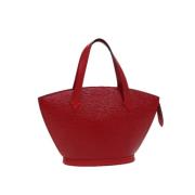 Pre-owned Leather louis-vuitton-bags Louis Vuitton Vintage , Red , Dam...