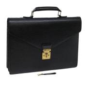 Pre-owned Leather louis-vuitton-bags Louis Vuitton Vintage , Black , D...