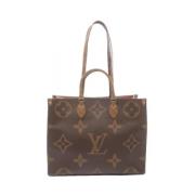 Pre-owned Canvas louis-vuitton-bags Louis Vuitton Vintage , Brown , Da...