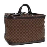 Pre-owned Canvas handbags Louis Vuitton Vintage , Brown , Dames