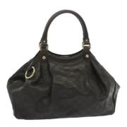 Pre-owned Canvas gucci-bags Gucci Vintage , Black , Dames