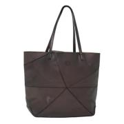 Pre-owned Leather totes Loewe Pre-owned , Brown , Dames