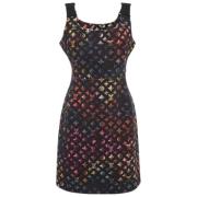 Pre-owned Fabric dresses Louis Vuitton Vintage , Black , Dames