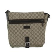 Pre-owned Canvas gucci-bags Gucci Vintage , Beige , Dames