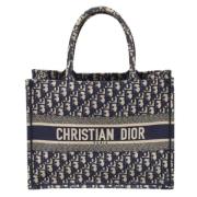 Pre-owned Canvas dior-bags Dior Vintage , Blue , Dames