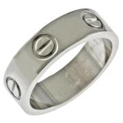 Pre-owned White Gold rings Cartier Vintage , Gray , Dames