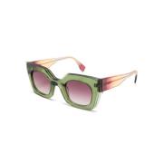 Glitch 1 811 Sunglasses Face a Face , Green , Dames