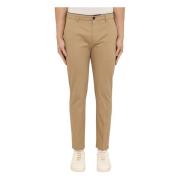 Cropped Prince Broek Department Five , Beige , Heren