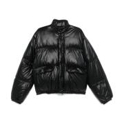 Zwarte Tech Inhale Puffa Jas Our Legacy , Black , Heren