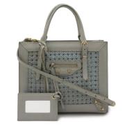 Pre-owned Fabric balenciaga-bags Balenciaga Vintage , Gray , Dames