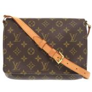 Pre-owned Fabric louis-vuitton-bags Louis Vuitton Vintage , Brown , Da...