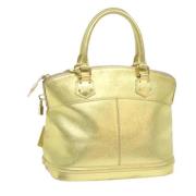 Pre-owned Leather louis-vuitton-bags Louis Vuitton Vintage , Yellow , ...