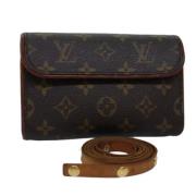 Pre-owned Canvas louis-vuitton-bags Louis Vuitton Vintage , Brown , Da...