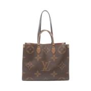 Pre-owned Leather louis-vuitton-bags Louis Vuitton Vintage , Brown , D...