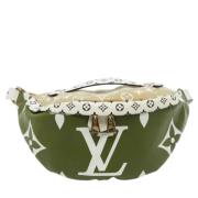 Pre-owned Leather louis-vuitton-bags Louis Vuitton Vintage , Green , D...