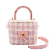 Pre-owned Fabric chanel-bags Chanel Vintage , Pink , Dames