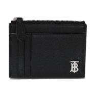 Pre-owned Leather wallets Burberry Vintage , Black , Dames