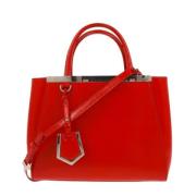 Pre-owned Leather fendi-bags Fendi Vintage , Red , Dames