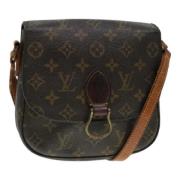 Pre-owned Canvas louis-vuitton-bags Louis Vuitton Vintage , Brown , Da...