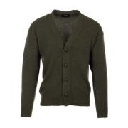 Groene Cardigan Sweaters Gran Sasso , Green , Heren