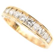 Pre-owned Metal rings Cartier Vintage , Yellow , Dames