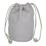 Pre-owned Canvas chanel-bags Chanel Vintage , White , Dames