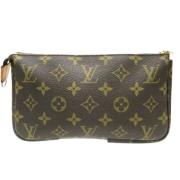 Pre-owned Canvas louis-vuitton-bags Louis Vuitton Vintage , Brown , Da...