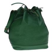 Pre-owned Leather louis-vuitton-bags Louis Vuitton Vintage , Green , D...