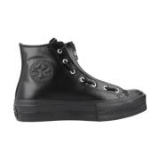 Stijlvolle Veterschoenen voor Vrouwen Converse , Black , Dames