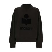 Moby Katoenen Sweatshirt - Zwart Isabel Marant , Black , Dames