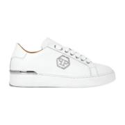 Monogram Low-Top Witte Sneakers Philipp Plein , White , Heren