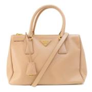 Pre-owned Leather prada-bags Prada Vintage , Pink , Dames