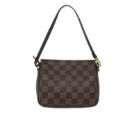 Pre-owned Cotton louis-vuitton-bags Louis Vuitton Vintage , White , Da...