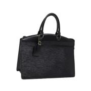 Pre-owned Leather louis-vuitton-bags Louis Vuitton Vintage , Black , D...