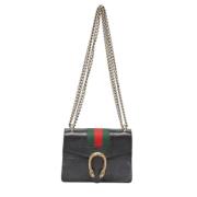 Pre-owned Leather gucci-bags Gucci Vintage , Black , Dames