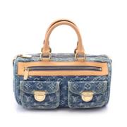 Pre-owned Leather louis-vuitton-bags Louis Vuitton Vintage , Blue , Da...