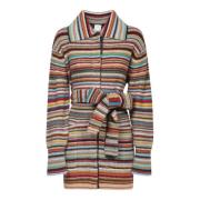 Gestreepte Lange Vest Trui PS By Paul Smith , Multicolor , Dames