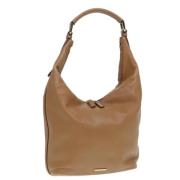 Pre-owned Leather gucci-bags Gucci Vintage , Beige , Dames